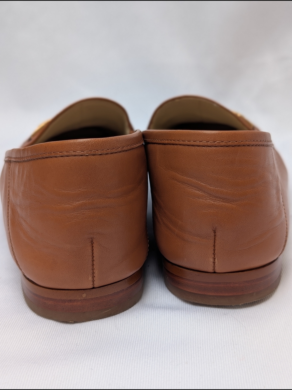 Sam Edelman Loraine Brown Leather Horsebit Loafers 9.5 - Picture 9 of 12